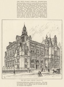 De nieuwe openbare bibliotheek, Edinburgh door Frank Watkins